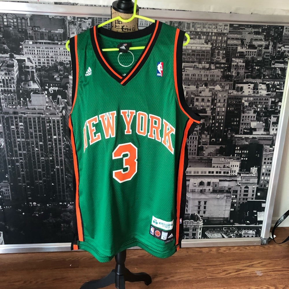 Marbury NY Knicks Green St Patrick’s Day Jersey